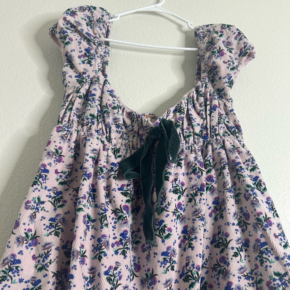 BNWOT Free People Gaia printed tunic mini dress top - Picture 10 of 14